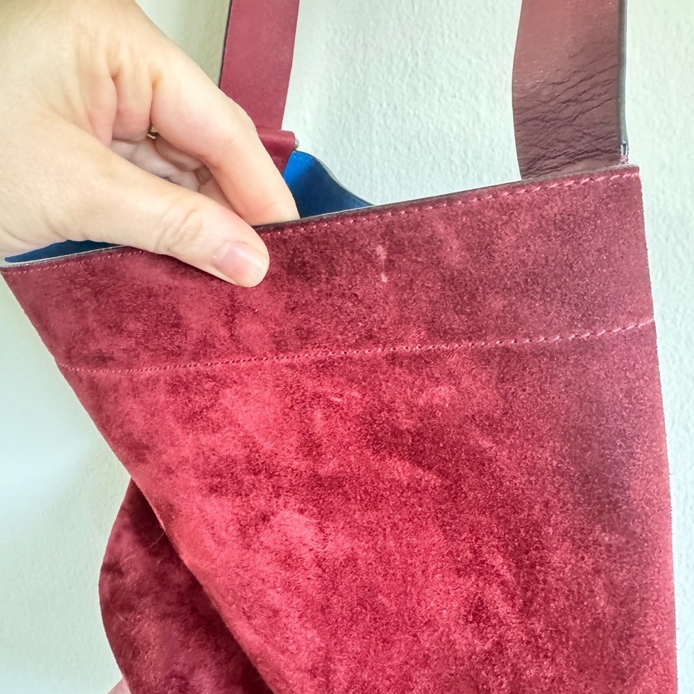 Rag and Bone Suede Bucket Bag - Picture 5 of 8